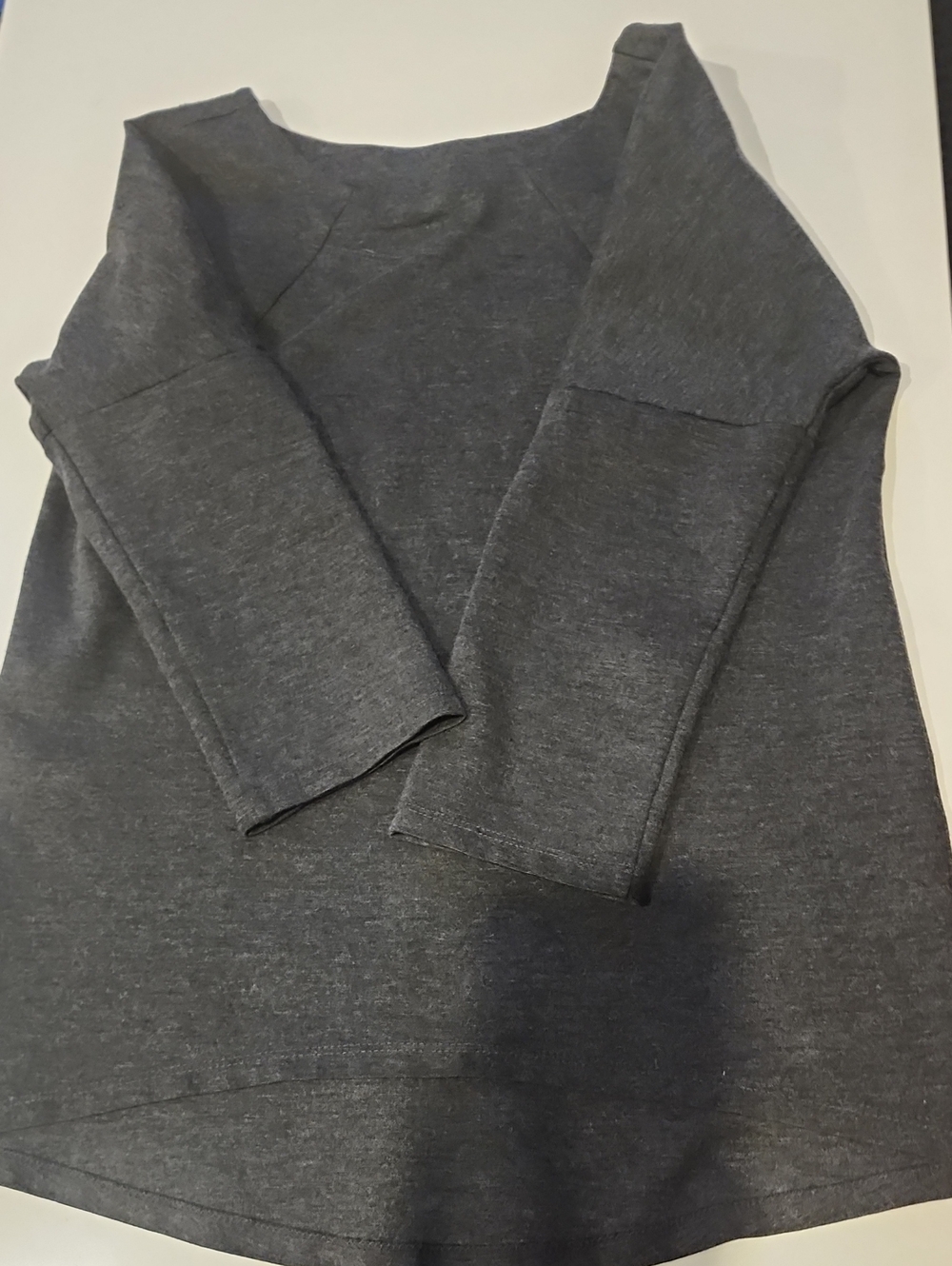 Figs Women's Scoop Neck Sweater - Charcoal Gray